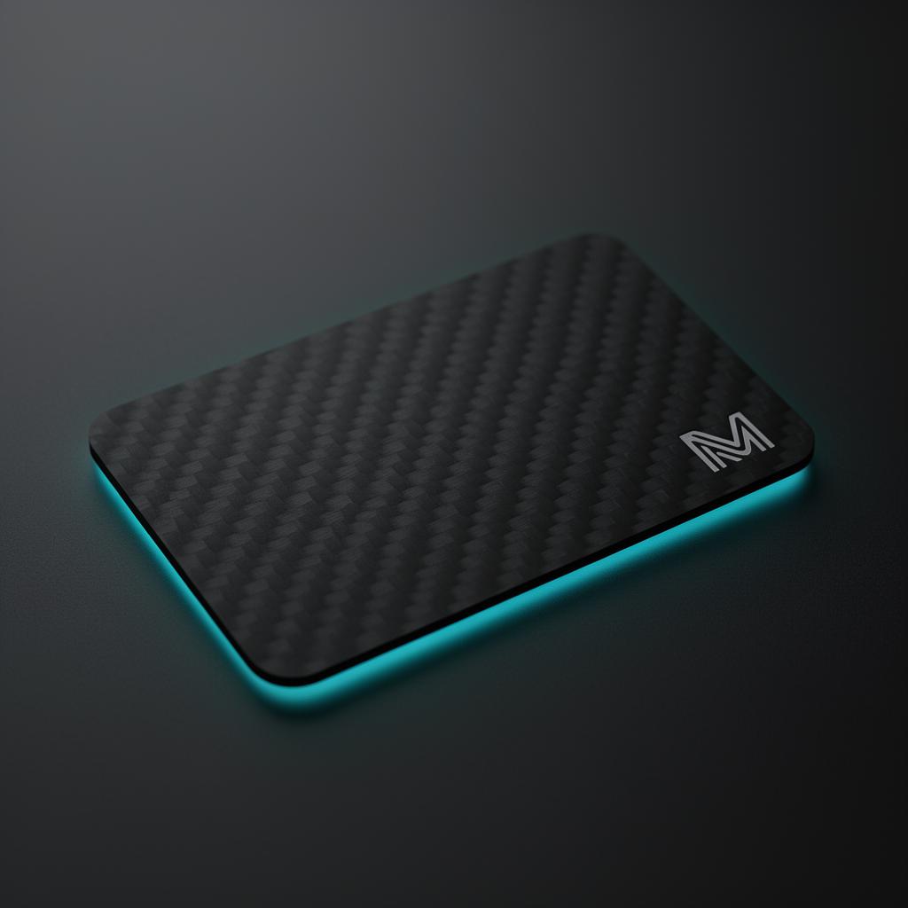 Morium Carbon Fiber Black Card